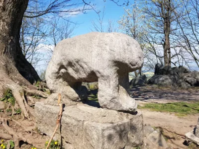 Niedźwiadek Ślężański – granitowa rzeźba kultowa