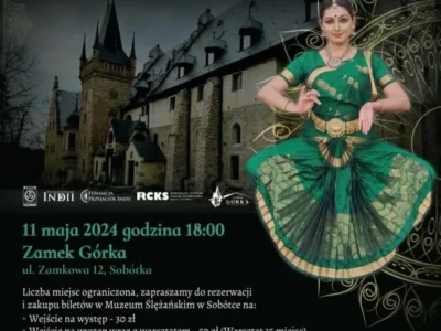Tancerka indyjska Apeksha Niranjan wystąpi w Zamku Górka