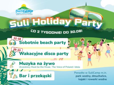 Suli Holiday Party – beach party & disco party w SuliCampie!